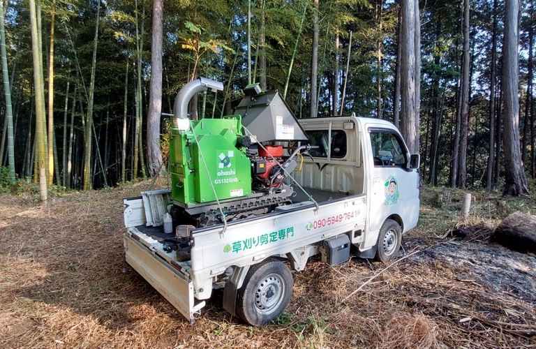 竹林整備をお考えなら伐採、粉砕いたします・エコボスコ合同会社